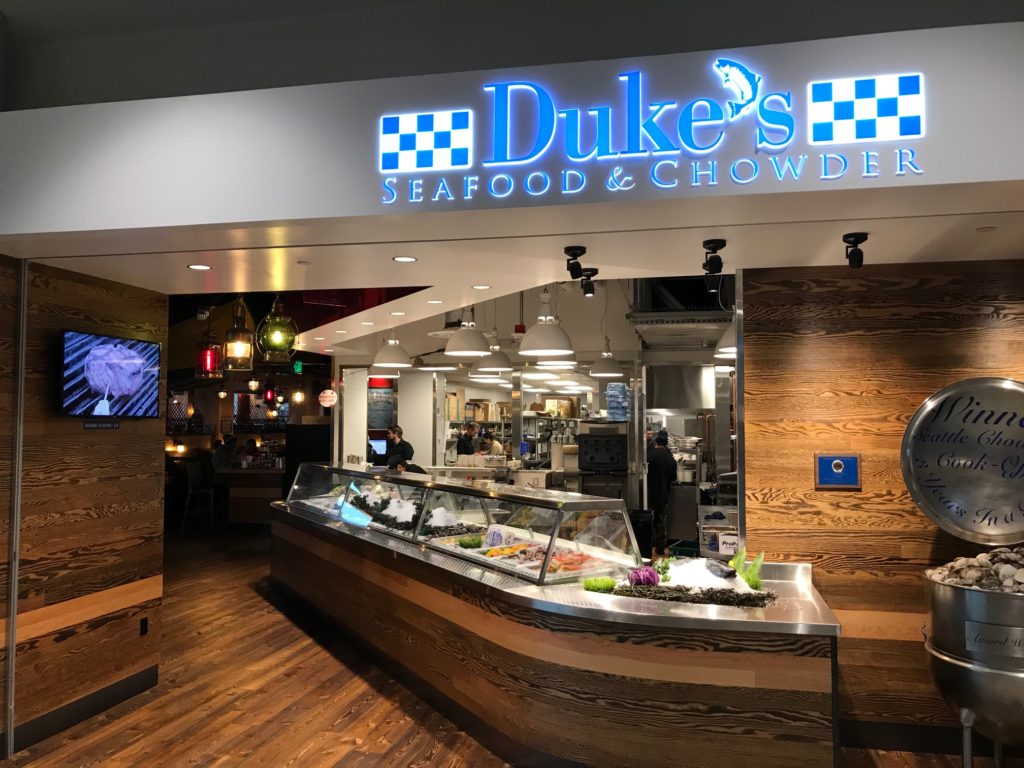 Duke's Seafood & Chowder Now Open at Lincoln Square Expansion