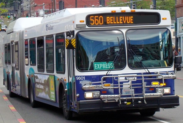 King County Approves Free Public Transit for Residents 18 and Younger Sound Transit Bellevue Sea-Tac Bus