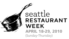 Seattle Restaurant Week - Bellevue