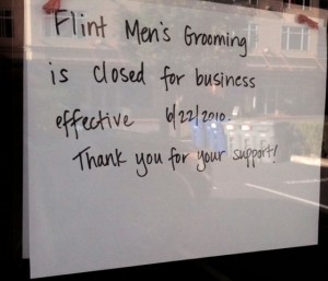 Flint Men's Grooming Bellevue Closed