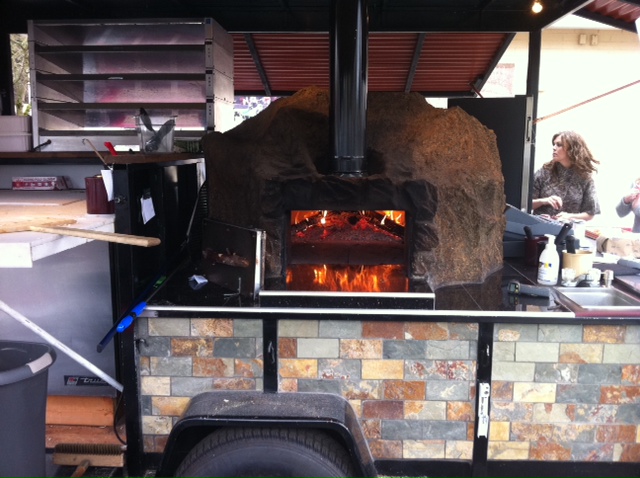 Tuscan Stone Wood Fired PIzza Bellevue Fire