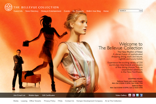 Bellevue Collection New Website
