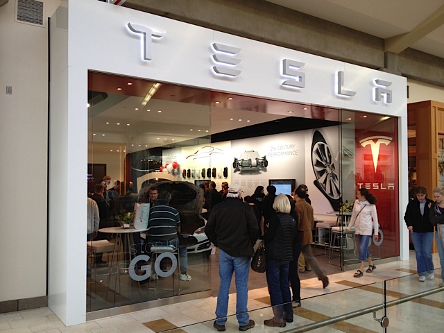 Telsa Bellevue Square Now Open