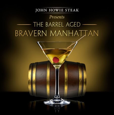 John Howie Steak The Barrel Aged Bravern Manhattan John Howie Steak The Barrel Aged Bravern Manhattan