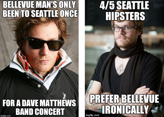 Bellevue vs Seattle Comparison