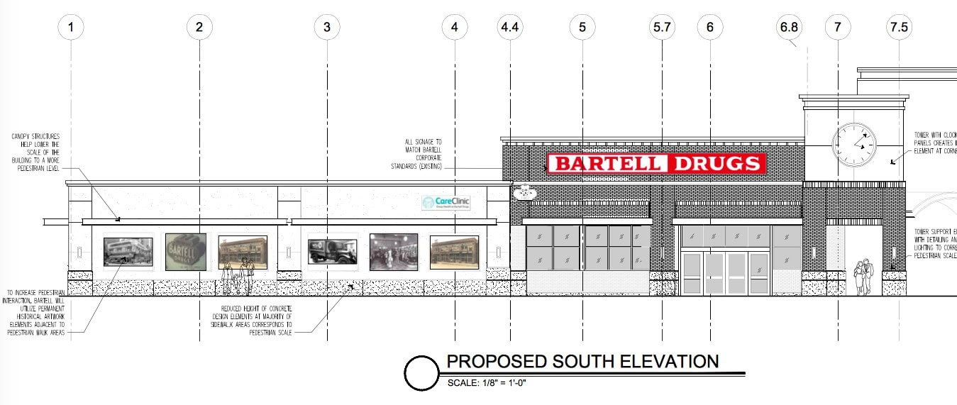 Bartell Drugs Store Remodel Bellevue Downtown