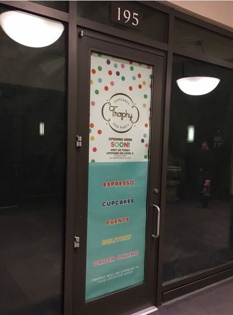 Trophy Cupcake Bravern new store