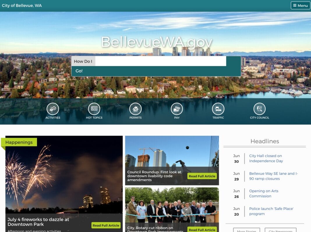 City of Bellevue Launches New Refreshed Website City of Bellevue Launches New Refreshed Website