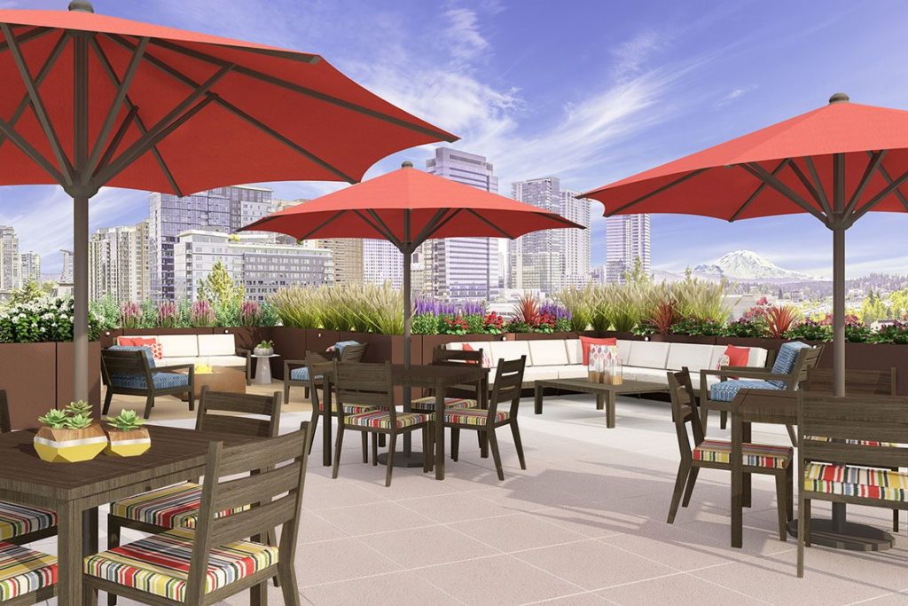 Lux Apartments, One Block From Bellevue Square to Open in Summer