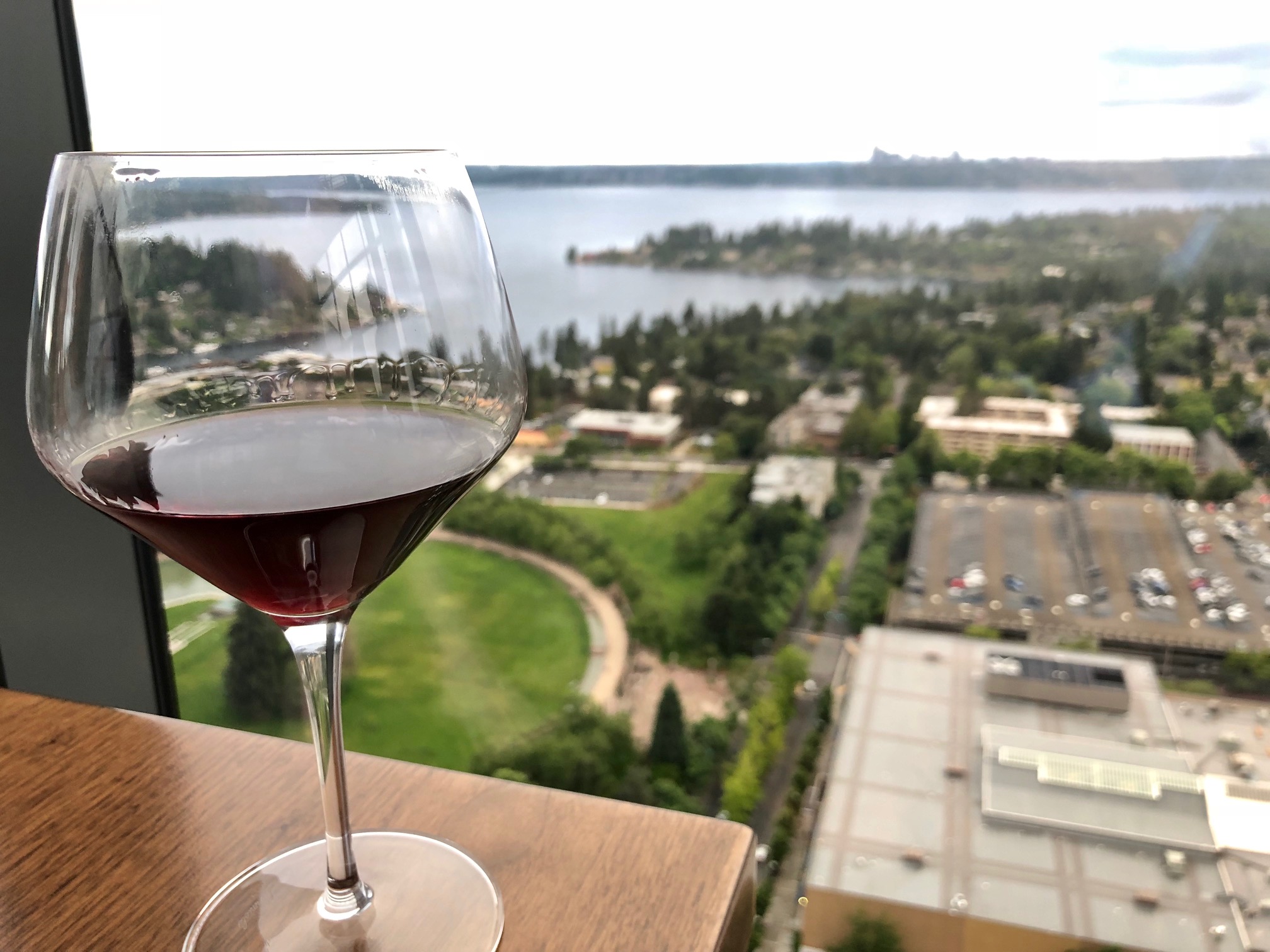 Ascend Prime Bellevue - view Wine Glass