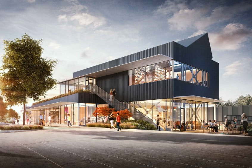 New Bike Pavilion Proposed for Bellevue’s Spring District New Bike Pavilion Proposed for Bellevue’s Spring District