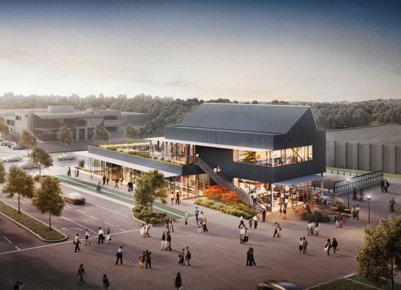 New Bike Pavilion Proposed for Bellevue's Spring District
