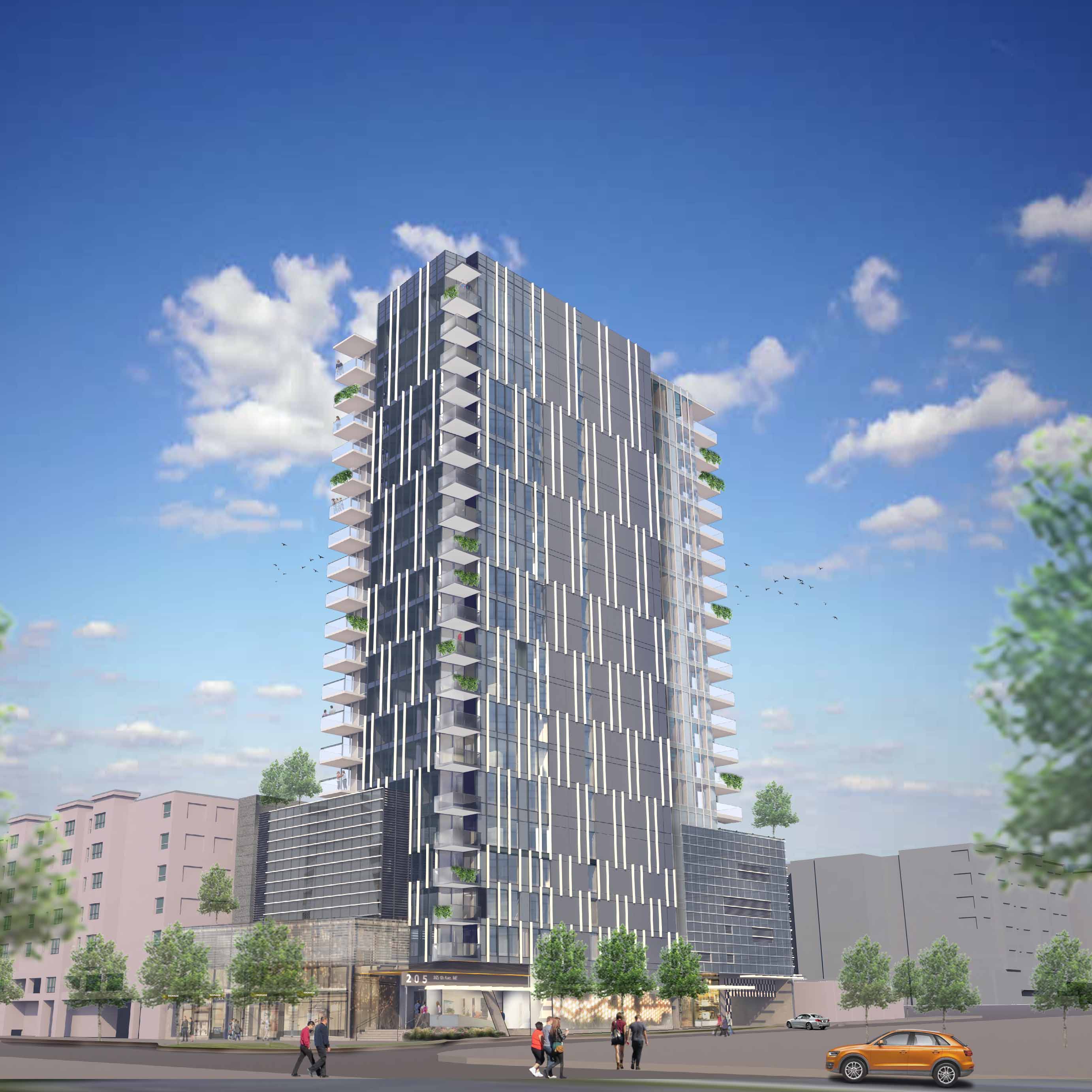 Condo Developer, Bosa, Submits Plans for 21-Story Tower in Bellevue Condo Developer, Bosa, Submits Plans for 21-Story Tower in Bellevue