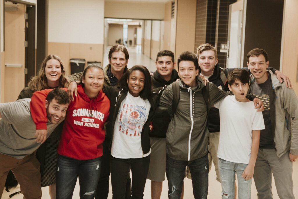 Across Sammamish high schools, older students lean in to help