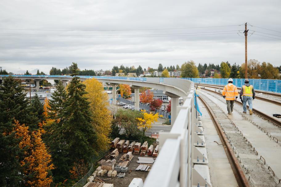 Progress on East Link Light Rail Tunnels Documented - Downtown Bellevue ...