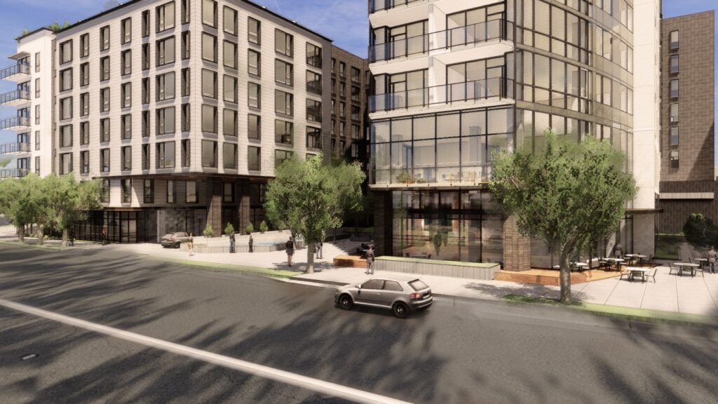 Broadstone Bellevue Gateway Building Rendering