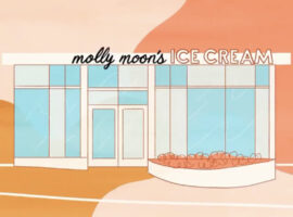 Molly Moon's Rendering of New Bellevue Ice Cream Shop