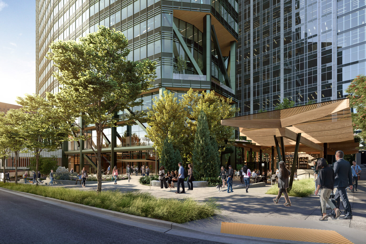 25-Floor Office Tower Design Unveiled for Downtown Bellevue Project ...