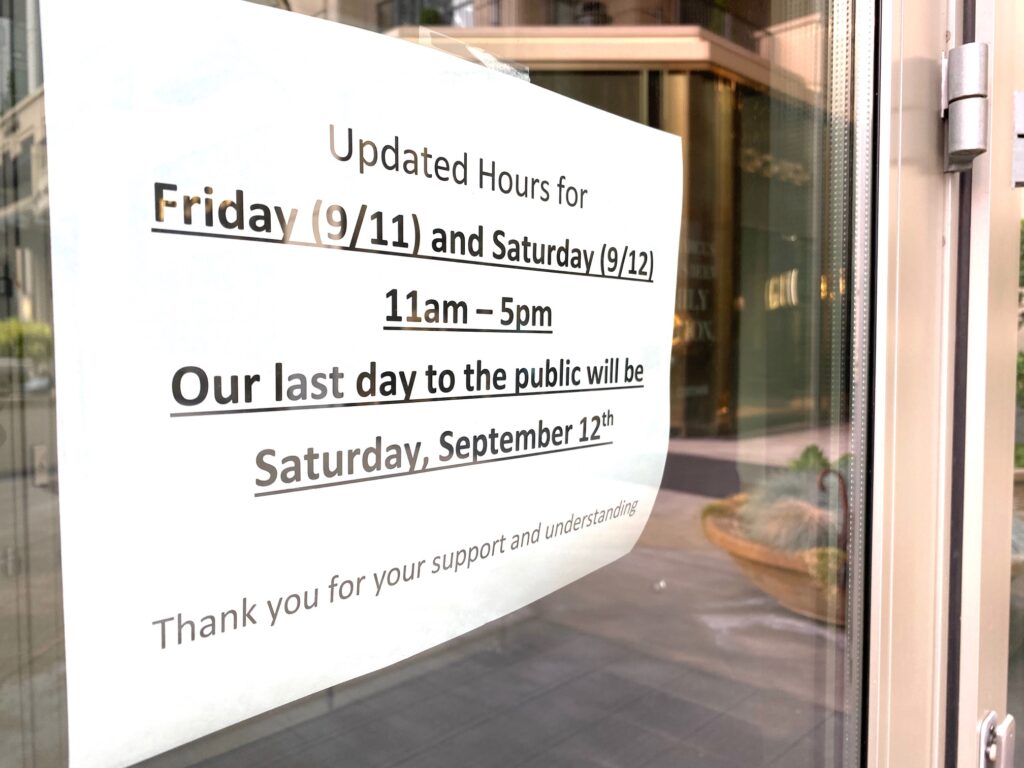 Neiman Marcus in Bellevue at The Bravern Closes its Doors For Good