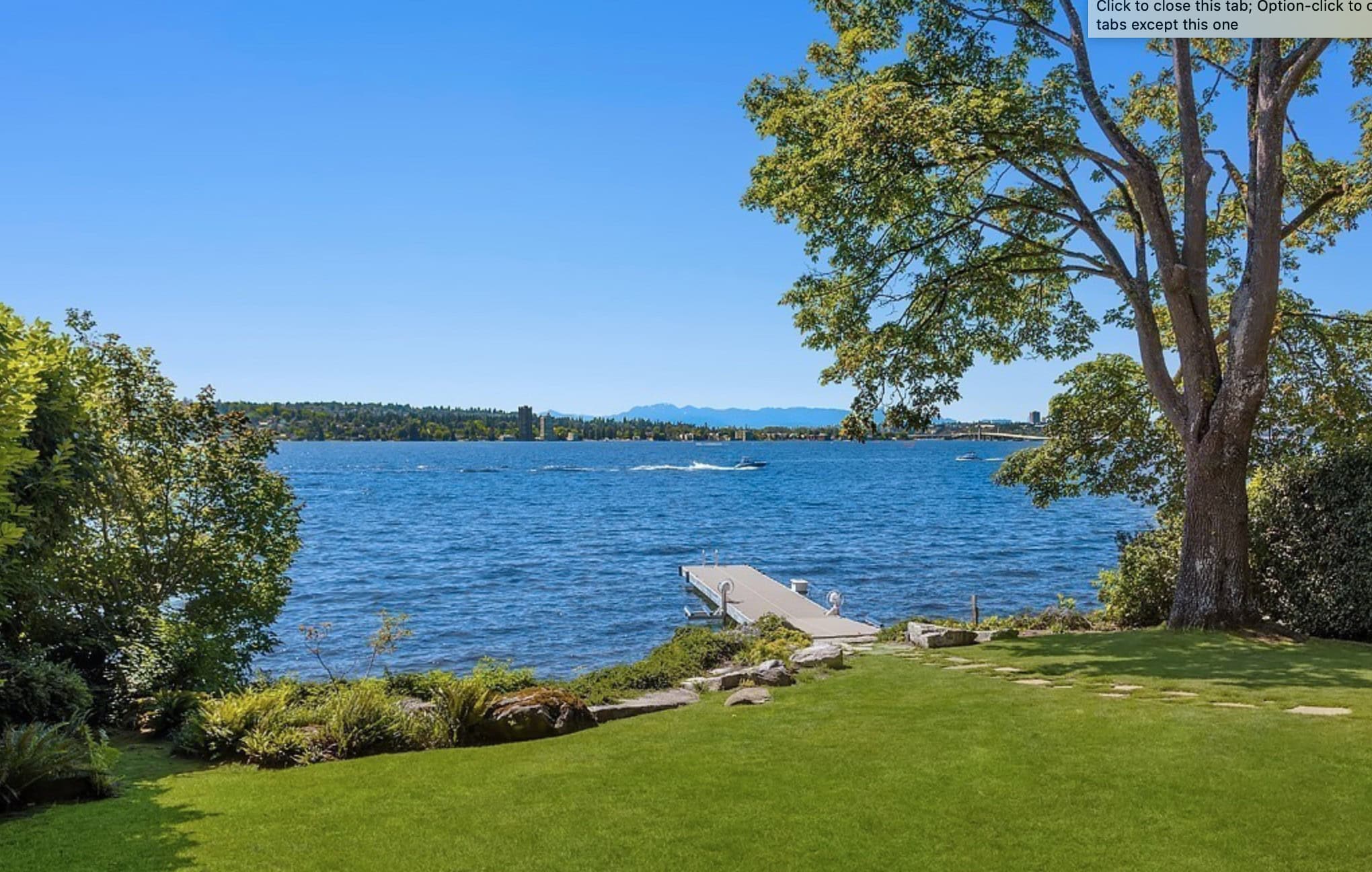 Home of the Month: Rare Waterfront Opportunity in Medina, 0.89 Acres, $8M