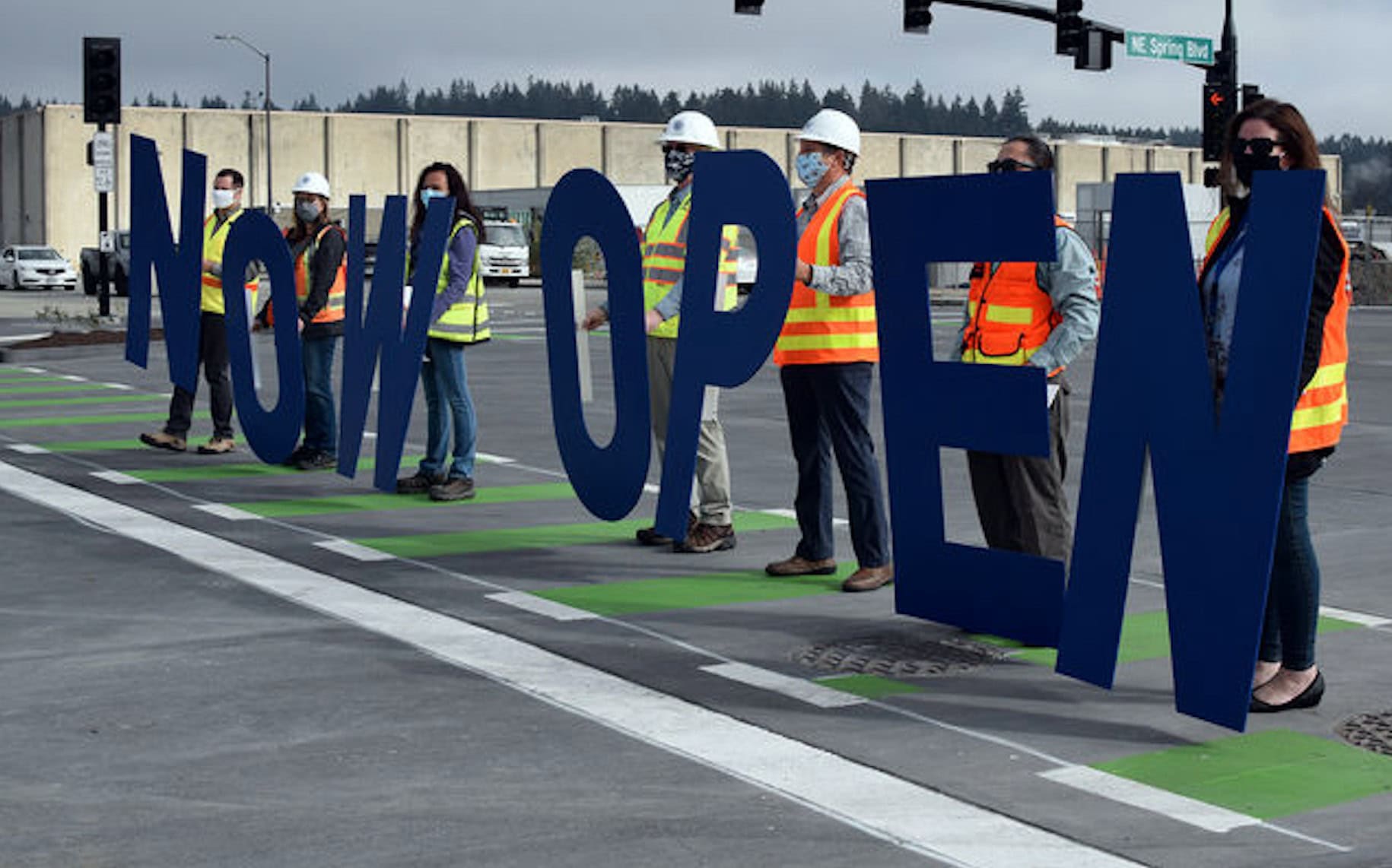 New Street Opens, NE Spring Blvd, Allowing Simpler Access from Downtown Bellevue to The Spring District