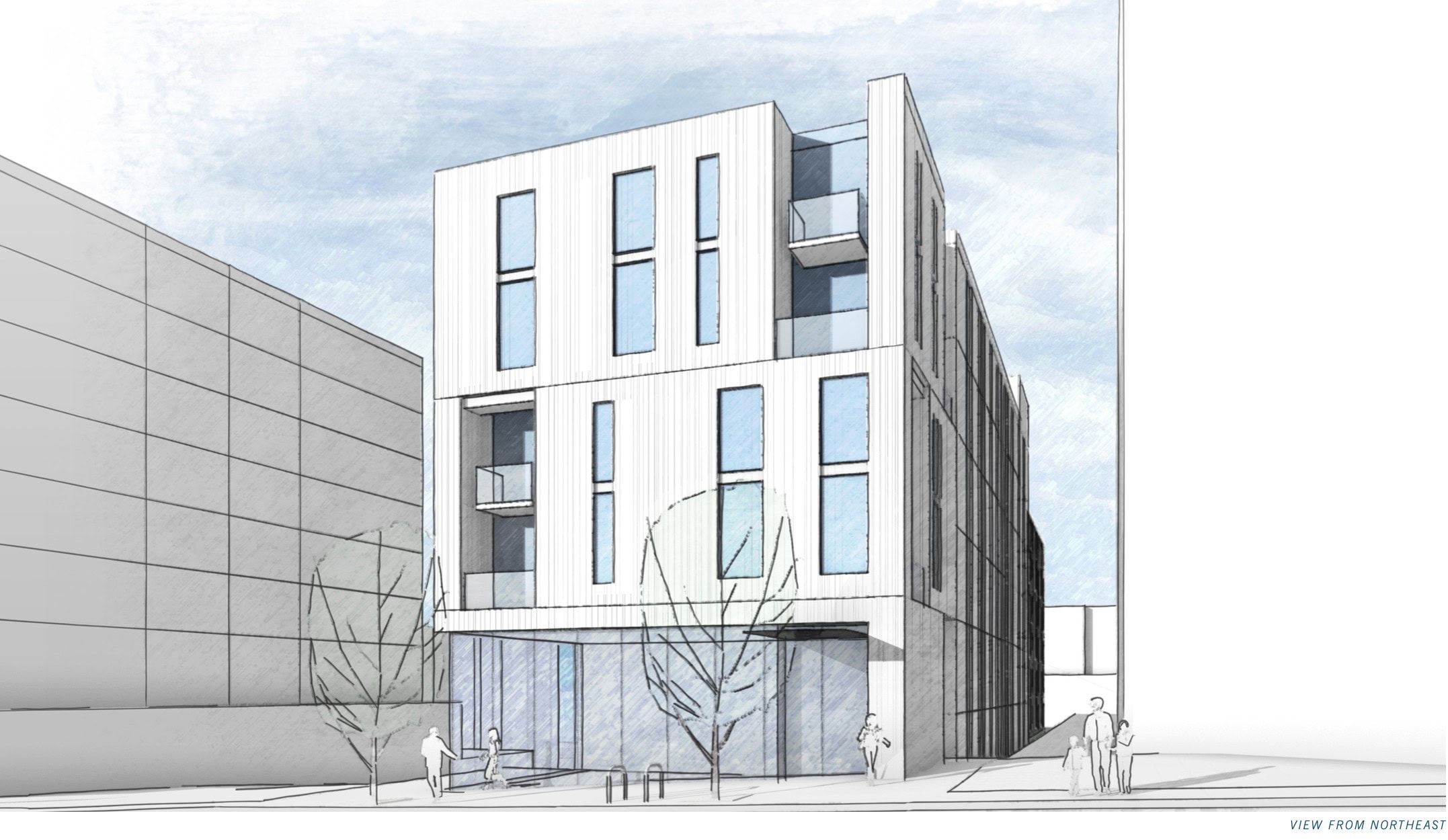 Proposed Development on 108th in Bellevue to Include Apartments, Office, Retail Space