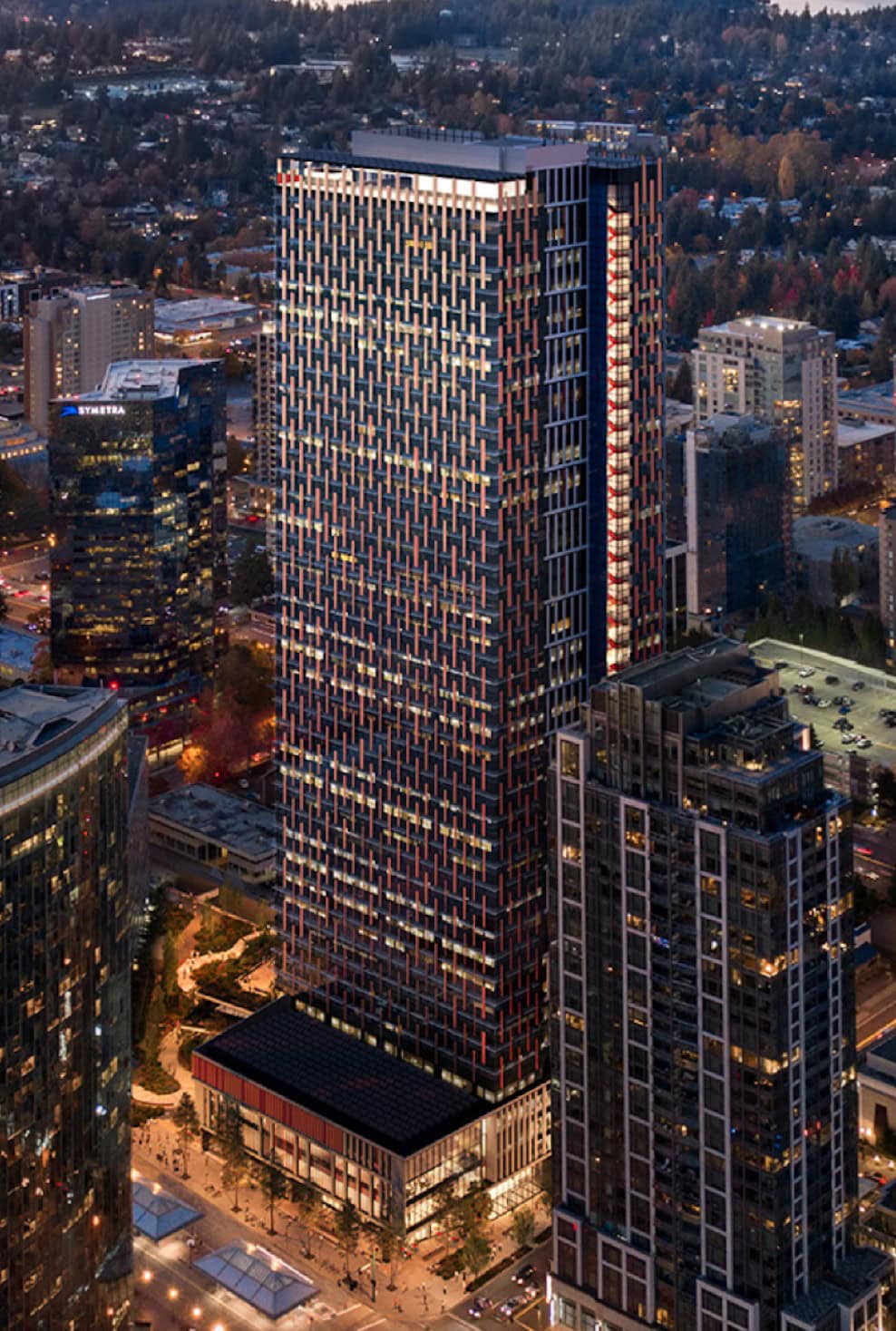 Amazon’s Office Tower, Bellevue 600, Gets Design Review Approval Amazon’s Office Tower, Bellevue 600, Gets Design Review Approval