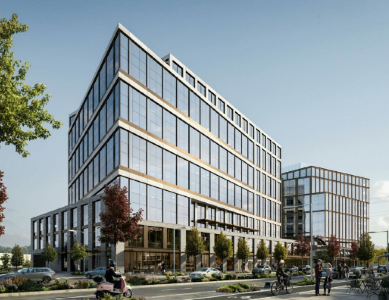 11-Story Office Building in Bellevue's Spring District Receives Design Review Approval