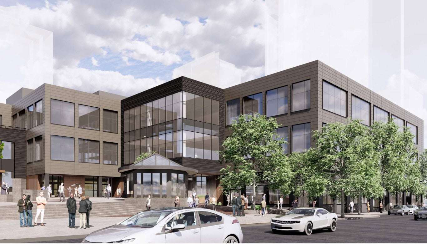 New Plans Emerge for Bellevue Connection Commercial Property