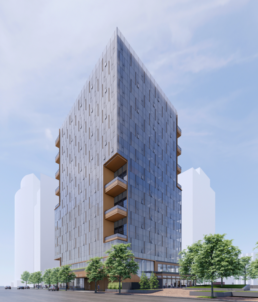 18-Story Mixed-Use Development in Bellevue Submitted for Design Review