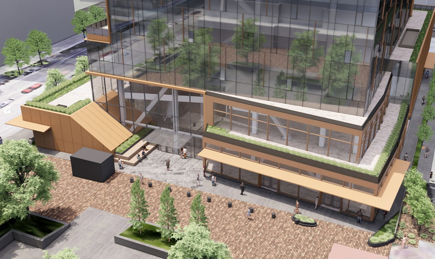18-Story Mixed-Use Development in Bellevue Submitted for Design Review