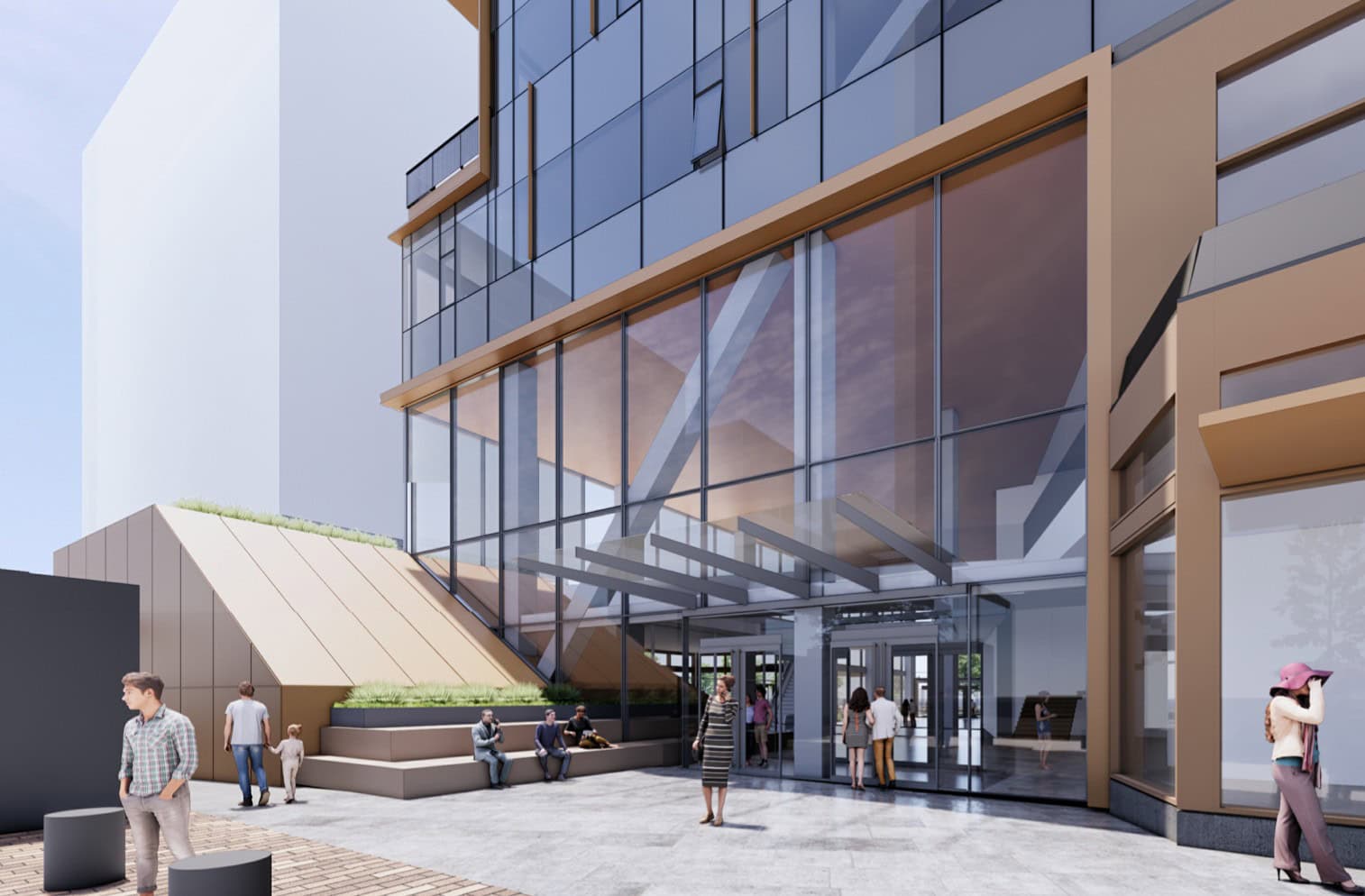 18-Story Mixed-Use Development in Bellevue Submitted for Design Review