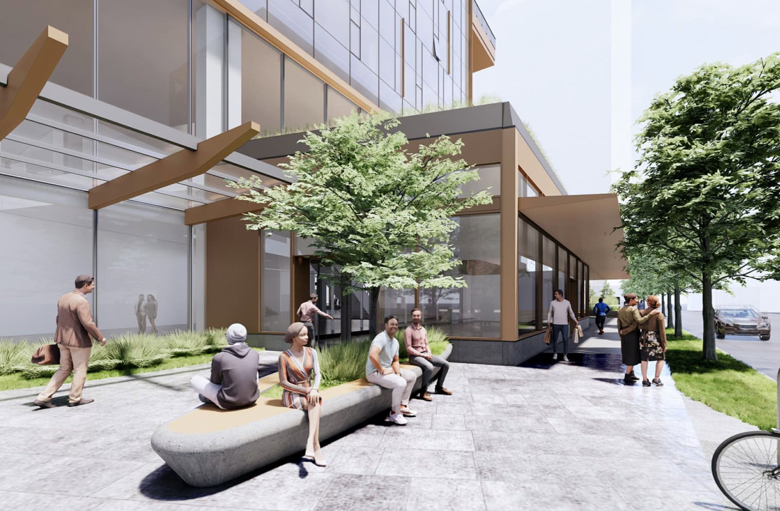 18-Story Mixed-Use Development in Bellevue Submitted for Design Review