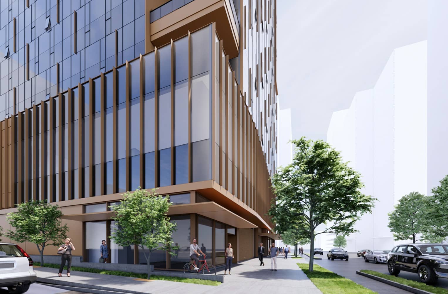 18-Story Mixed-Use Development in Bellevue Submitted for Design Review