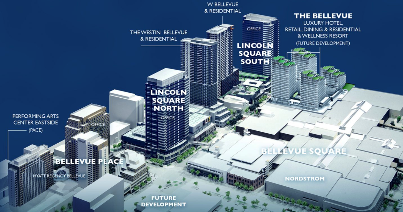 The Bellevue - Bellevue Square Expansion Map