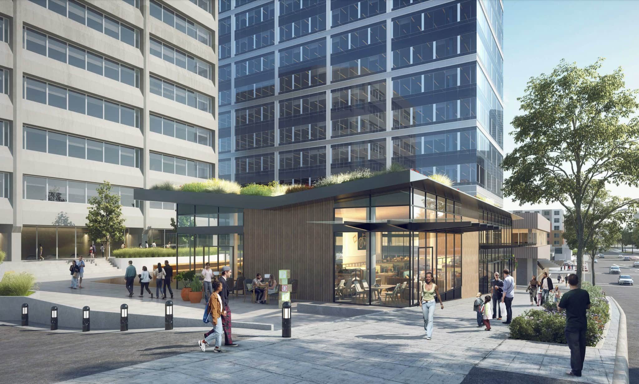 Proposed 21-Story Office Tower on 106th Receives Design Approval for Phase One