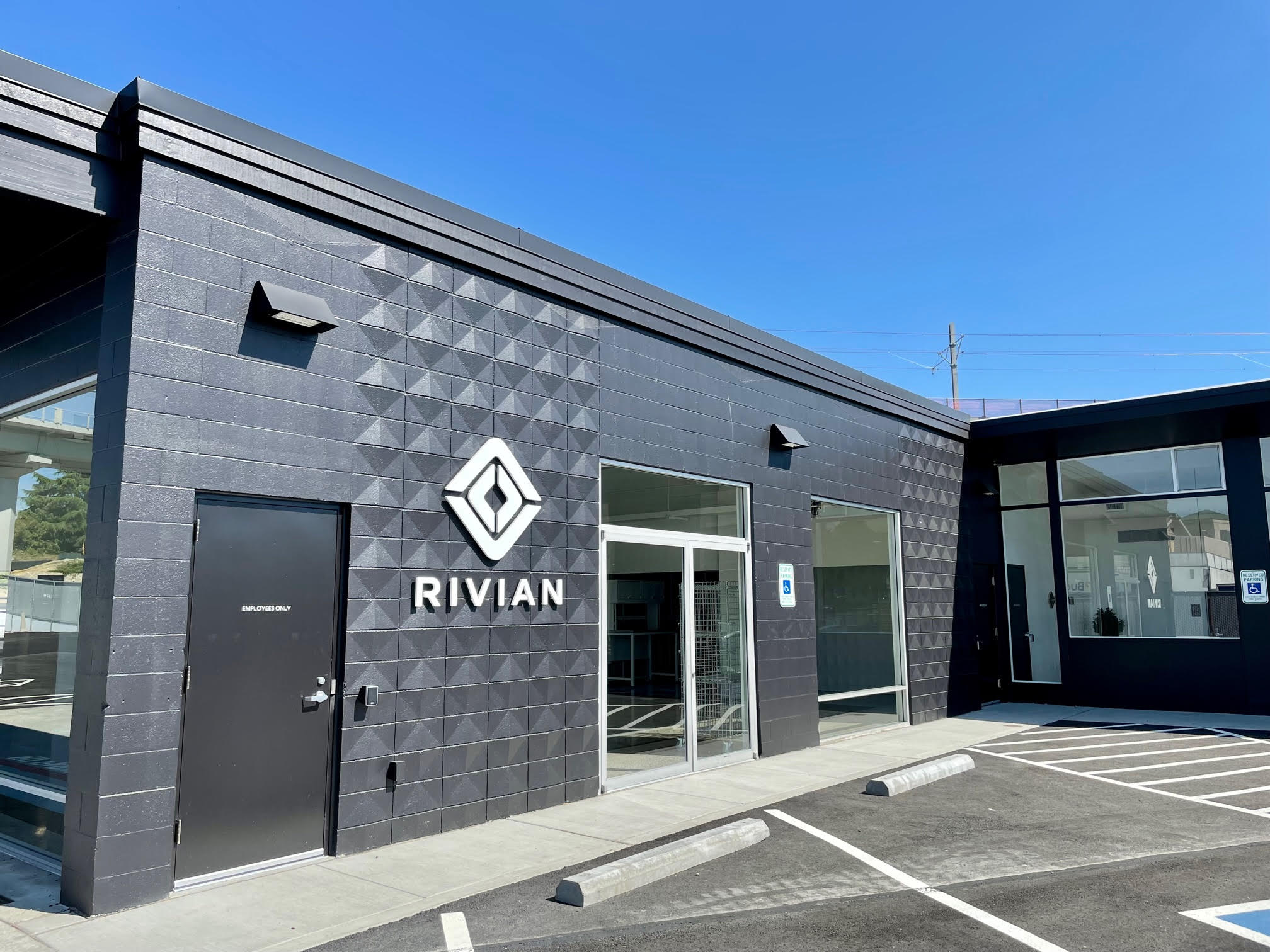 Rivian Electric Car Company 116th Ave NE in Bellevue