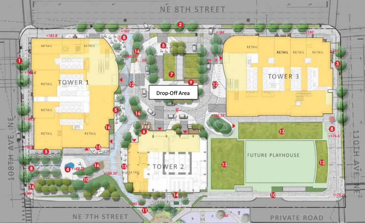 Largest Proposed High-Rise Project in Bellevue Receives Master