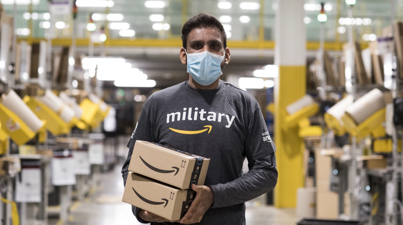 Amazon Hiring Veterans and Military Spouses