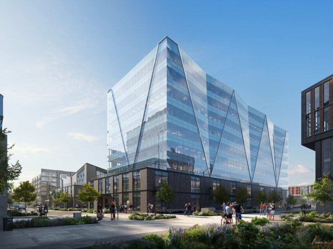 Nine-Story Office Building Proposed in Bellevue’s Spring District Block 13 of the Spring District in Bellevue