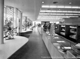 Fredrick & Nelson's Department Store in the early 1950s in Bellevue