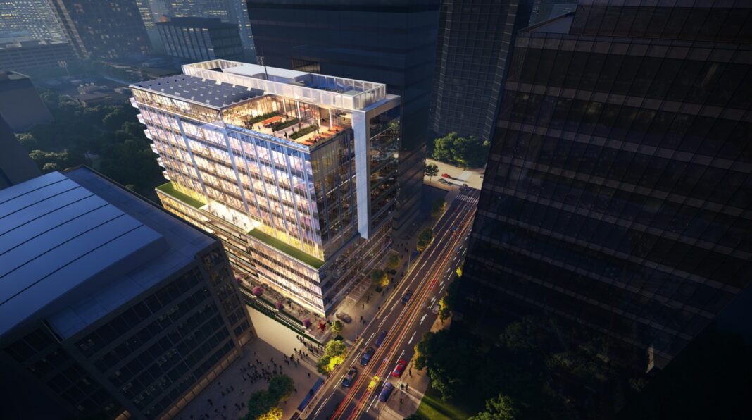 Plans for 12-Story Office Tower in Bellevue Submitted for Design Review Approval 305 Office Building in Bellevue