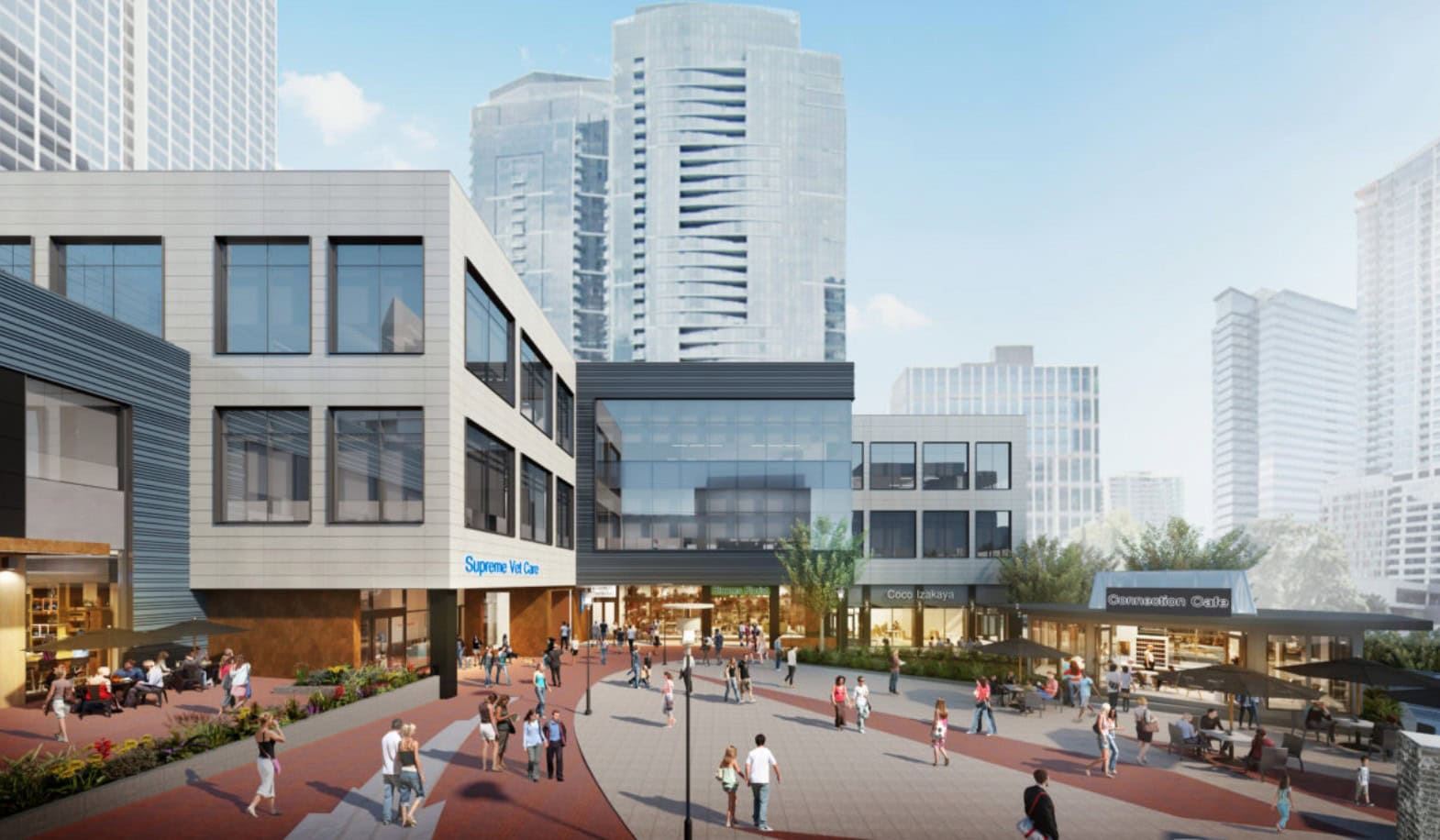 New Renderings Surface of Bellevue Connection on 106th Ave NE