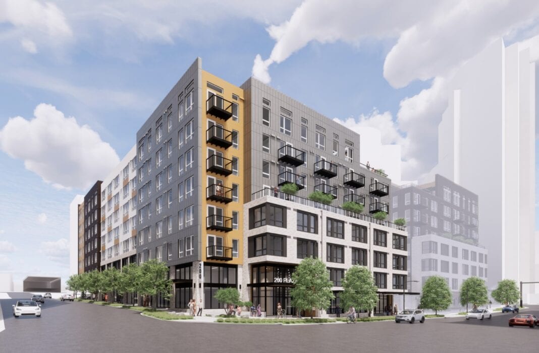 8-Story Residential Project in Bellevue Receives Design Review Approval Filament West/Plaza 200
