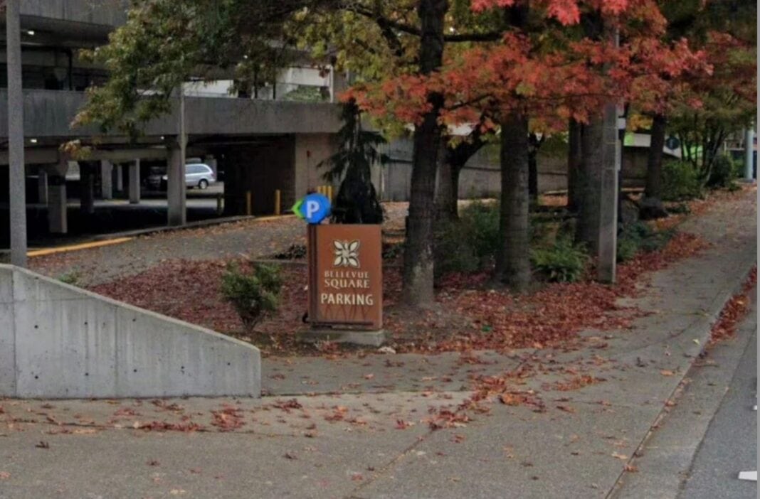Detectives Investigating Robbery and Gunfire at Bellevue Square Parking Garage Bellevue Square Parking Garage