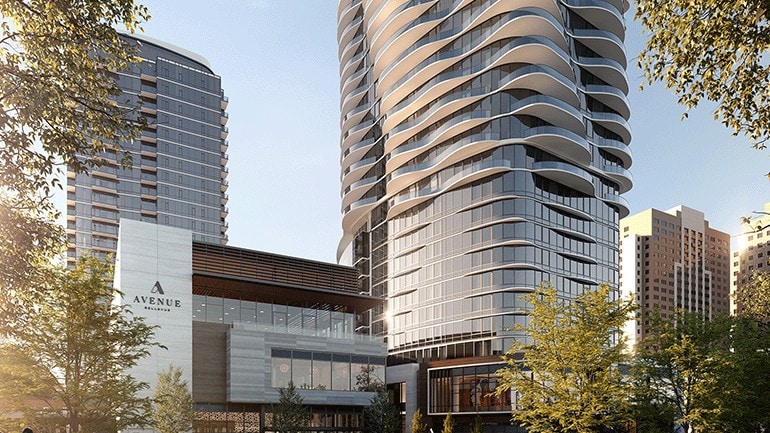 Intercontinental Hotel Bellevue Reaches New Milestone, Completion of Building’s Framework Intercontinental Hotel at Avenue Bellevue