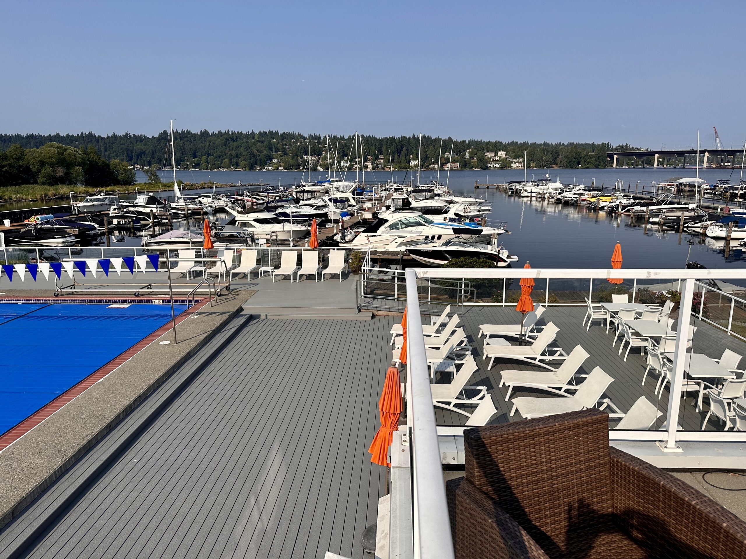 Newport Shores Yacht Club Marina, Photo Courtesy: The Brazen’s at Windermere Real Estate/Bellevue Commons