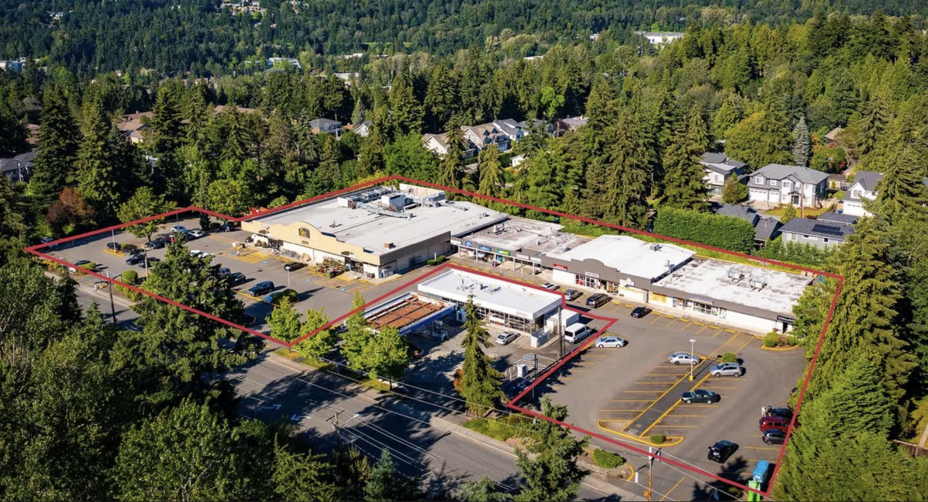 North Towne Shopping Center on Bellevue Way