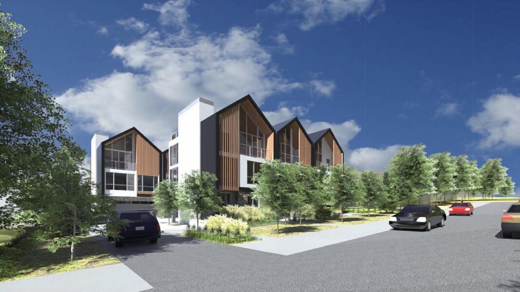 7-Unit Multifamily Townhome Project Receives Design Review Approval Lochleven Townhomes Bellevue