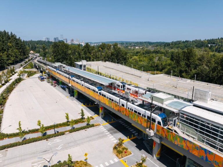 Light Rail in Bellevue Begins Next Phase of Testing - Downtown Bellevue